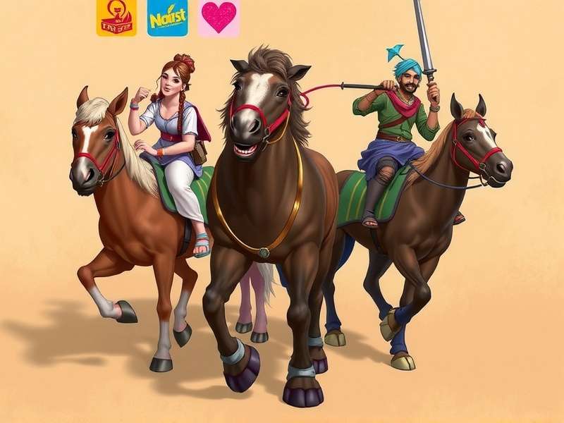 Gujarat Gallop Playable Characters